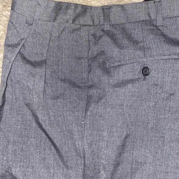 Palm Beach light grey dress pants. Pleated front. Size 35/30. Washable. - Picture 2 of 8